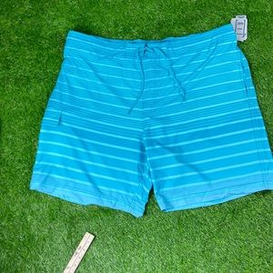 Gentleman Swim Trunks George Size 2XL Teal color